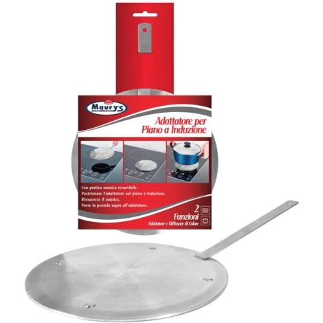 MAURY'S ADATTATORE PER PIANO A INDUZIONE E DIFFUSORE DI CALORE 16 CM