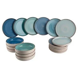 Servizio piatti 18 pezzi, Baita Acqua Modern