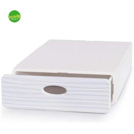 Box wave Domoliving qbox slim bianco 9 x 28 x 40 cm