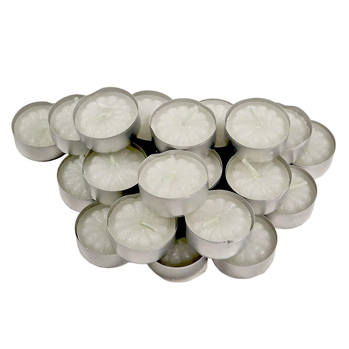 Candela Tea Light pz.25 Bianche