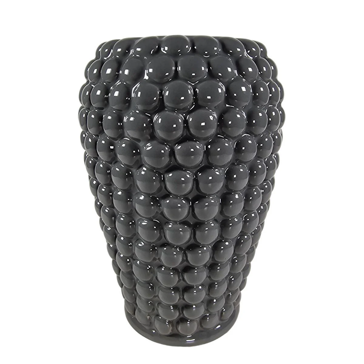 Vaso Ceramica Joelle Grigio cm.15x23