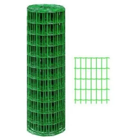 Rete Elettrosaldata Testa Italia 75x60 Plastic Mt.10 H.cm. 100
