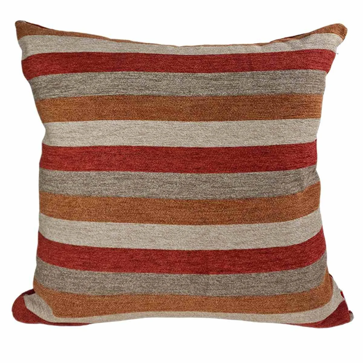Cuscino Arredo Ciniglia Ciniglia Emma Marrone cm.53x53
