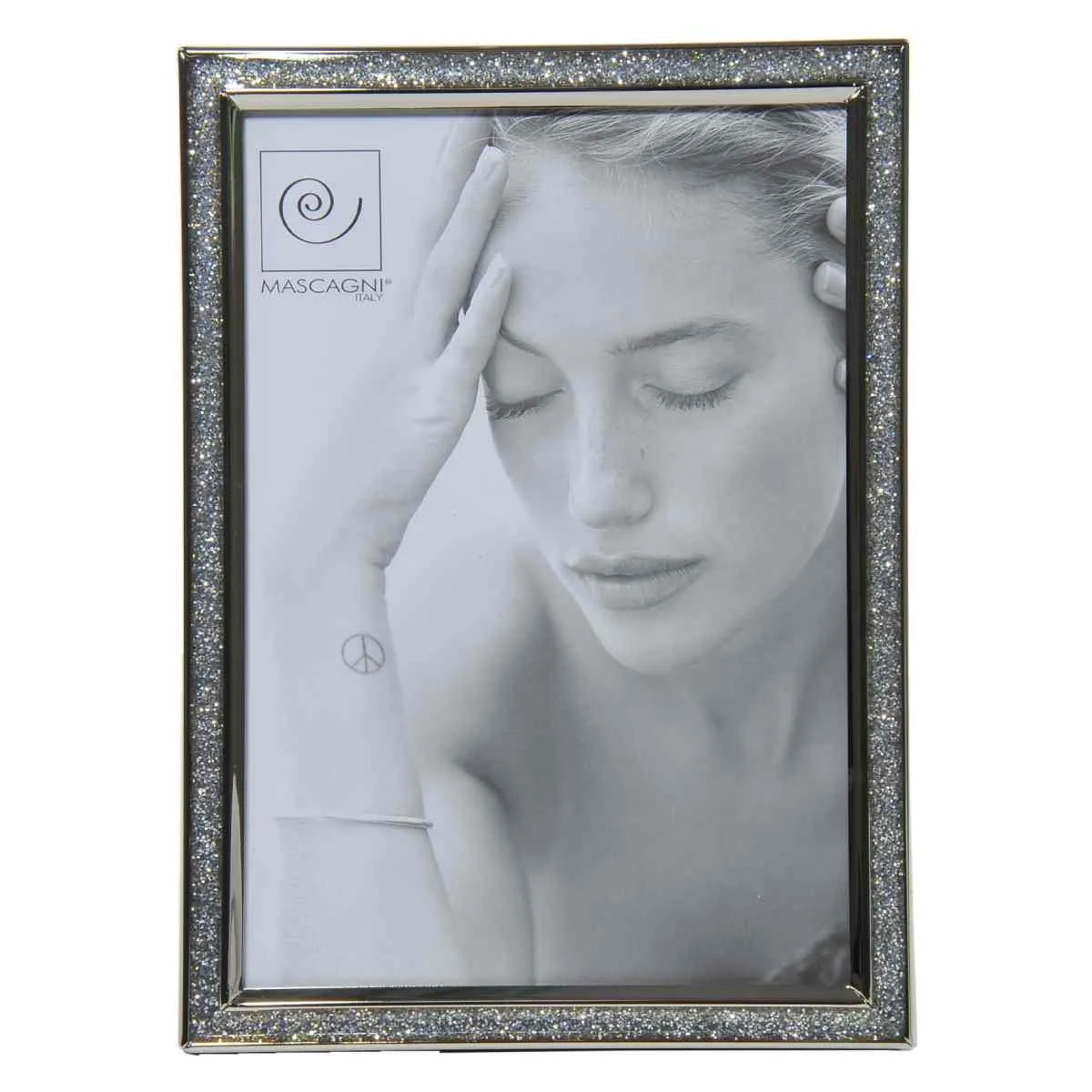 Cornice Metallo Mascagni cm.13x18 Glitterata