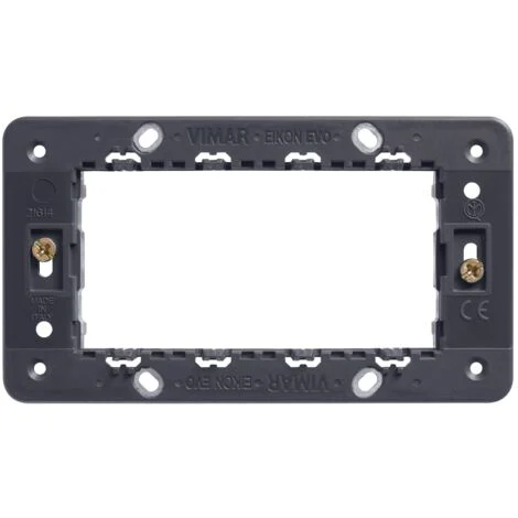Vimar Eikon - supporto 4 moduli 21614
