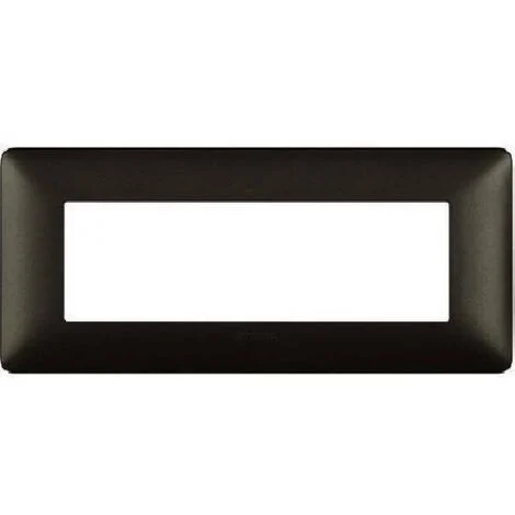 Placca Bticino Matix 6 moduli iron AM4806MIR