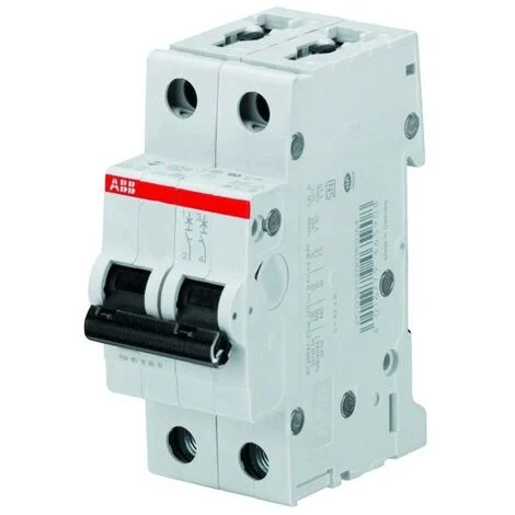 Interruttore Magnetotermico Abb 1P+N 25A 4,5kA curva C 2M S598415