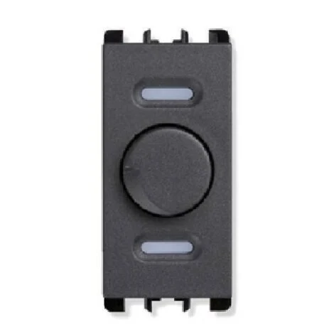 Urmet Simon Nea dimmer rotativo deviatore + push antracite 10533