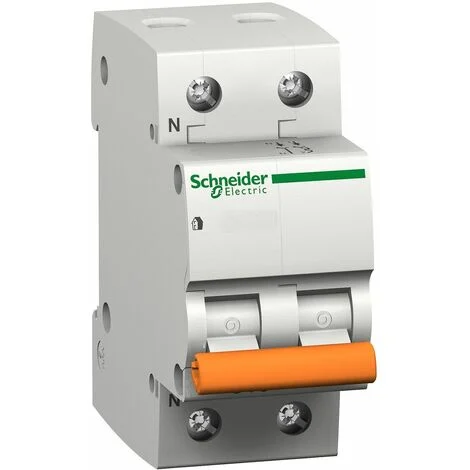 Interruttore Magnetotermico DomA42C10 DomA42 2P C 10A 4500A Schneider Electric