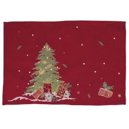 Tovaglietta natalizia 45x30 cm, Xmas