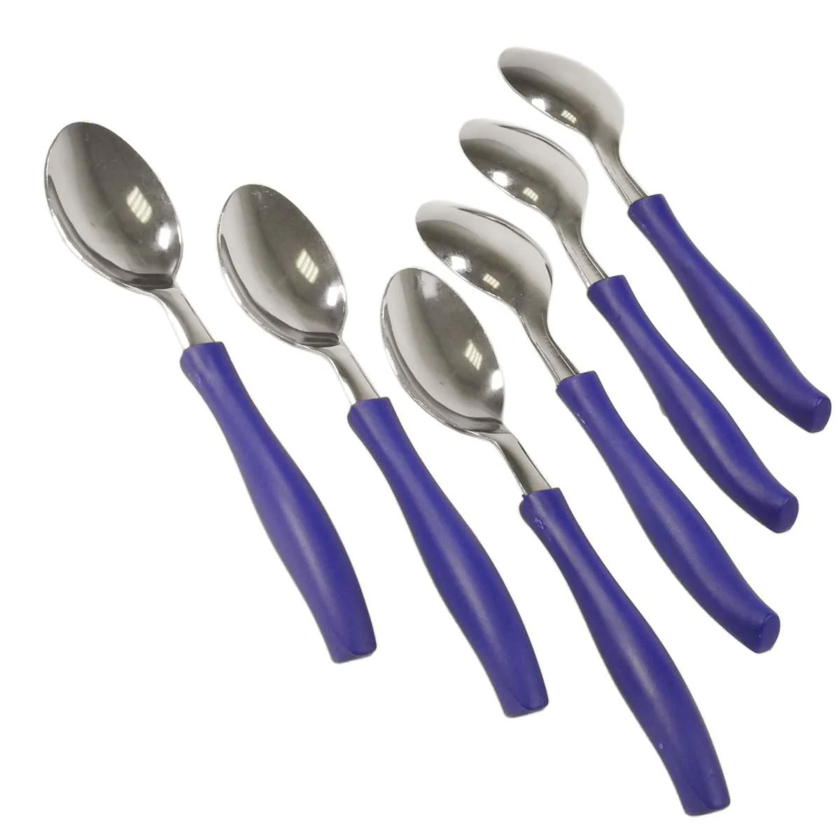 Cucchiai Tavola Set pz.6 Tavolallegra Blu cm.21