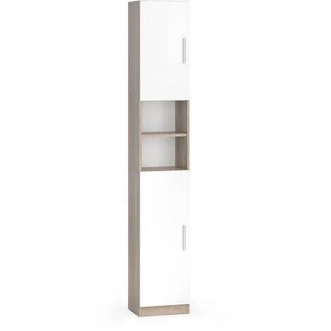 Mobile bagno alto Luis, Sonoma, 32 x 190 cm, Vicco
