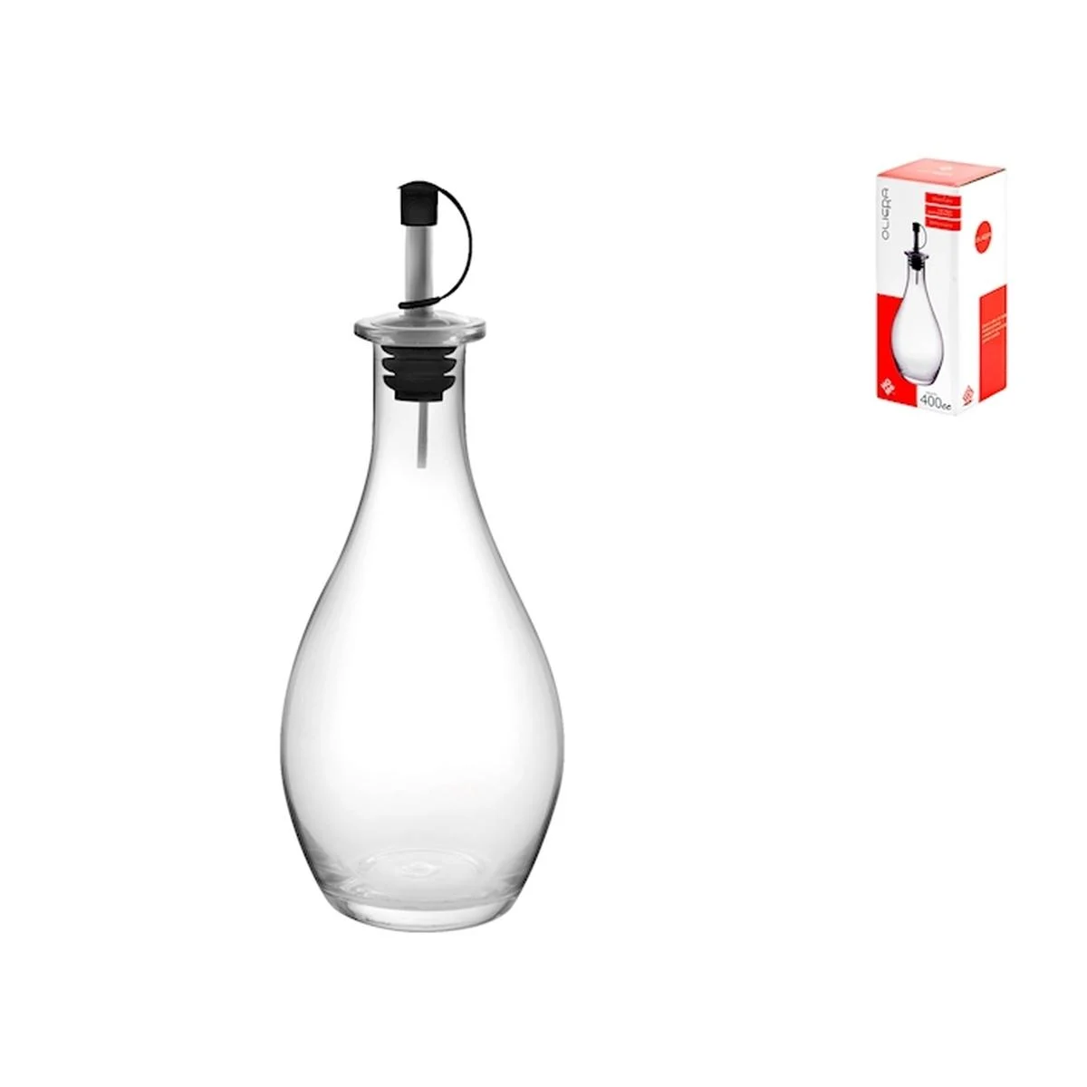 Oliera Vetro ml.400 con Tappo Dosatore