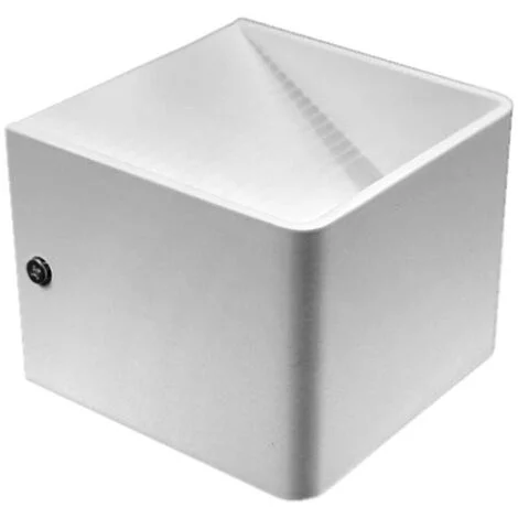 Applique a parete lampada doppia emissione a led 5 watt a luce calda 3000k