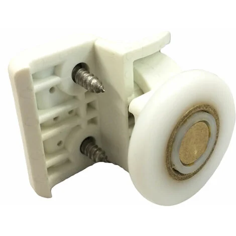 Ricambio ruota cuscinetto rotella bianco serie Hit curvo 2B MKS181