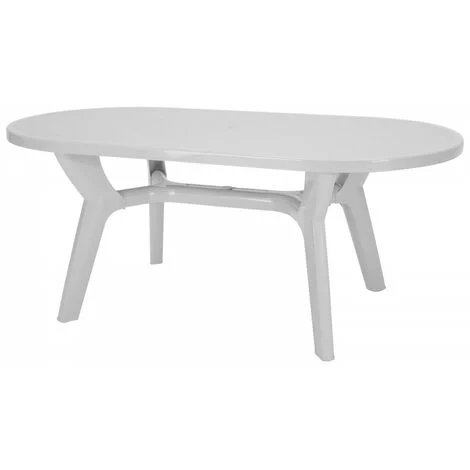 TAVOLO PAGODA OVALE 180X90 - GRANDSOLEIL Colore: Bianco