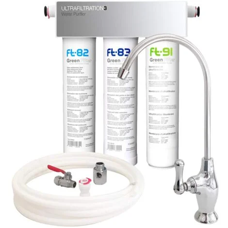 Filtro Sottolavello Trio Uf Ft82 Sedimenti Ft83 Carbone Attivo Ft91 Ultra Filtrazione