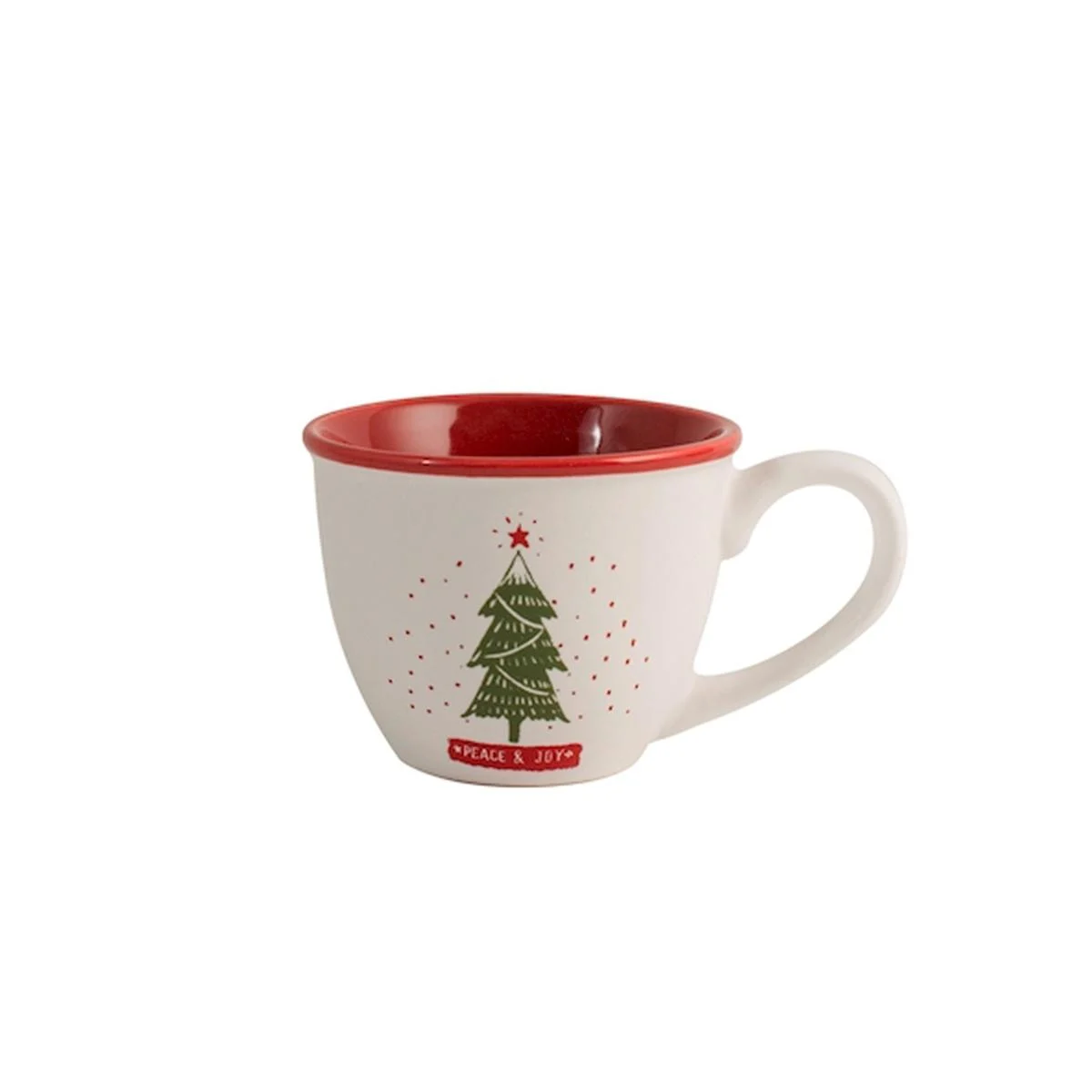 Tazzina Caffè Natale Colazione Joyful con Albero ml.90