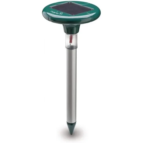 Dissuasore Scaccia Talpe Arvicole ad Ultrasuoni Con Pannello Batteria Solare