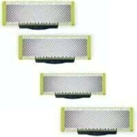 Lama di rasoio OneBlade generica compatibile con lame di ricambio Philips OneBlade Pro per uomo, 4 pezzi
