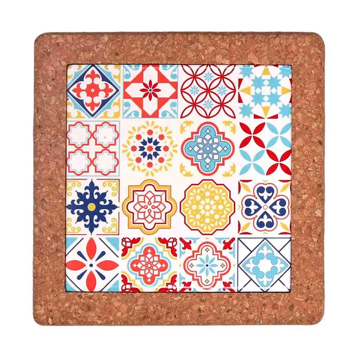 Sottopentola Mattonella Mosaico Quadro cm.20x20xh1