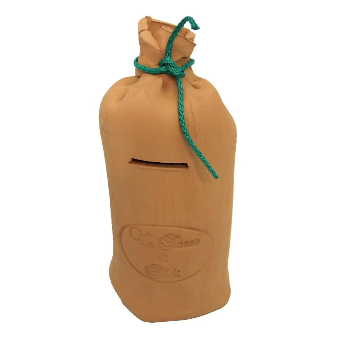 Salvadanaio Terracotta Sacco cm.25