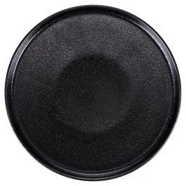 Piatto piano in gres, Horeca Black