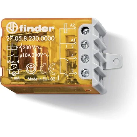 FINDER 270582300000 - Relè Commutatore Ad Impulsi 10 A