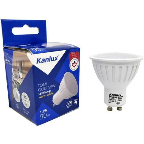lampadina led lampada tomi faretti GU10 1,20 watt F bianco freddo