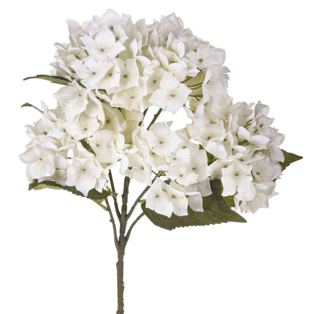 Fiore Ortensia Bianca cm.57