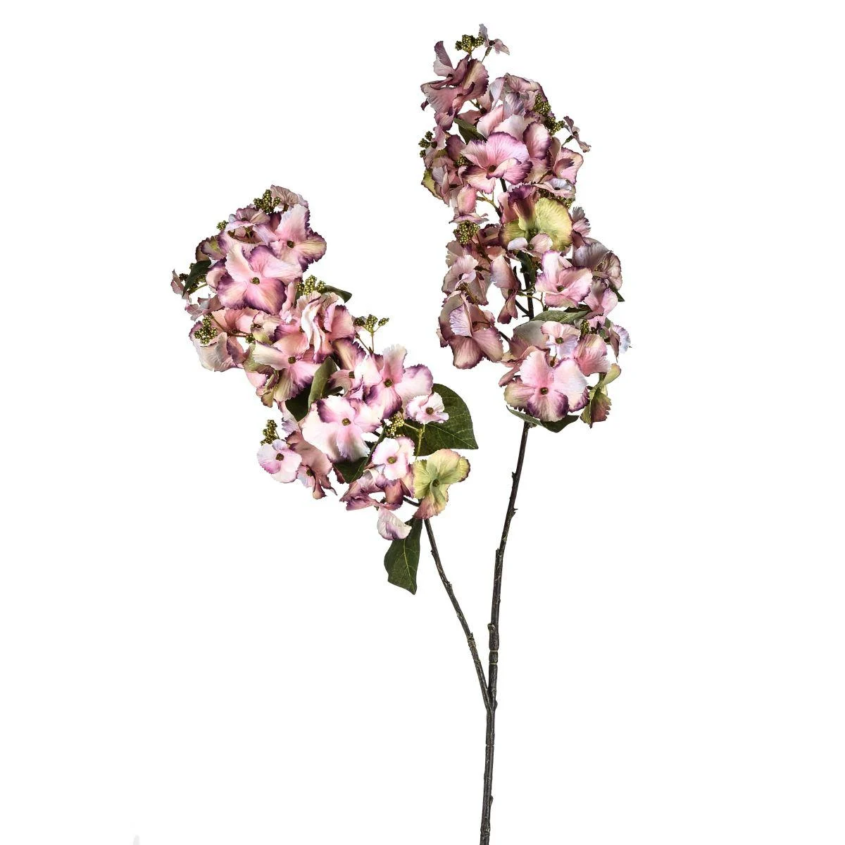 Fiore Ortensia Rosa x2 cm.117