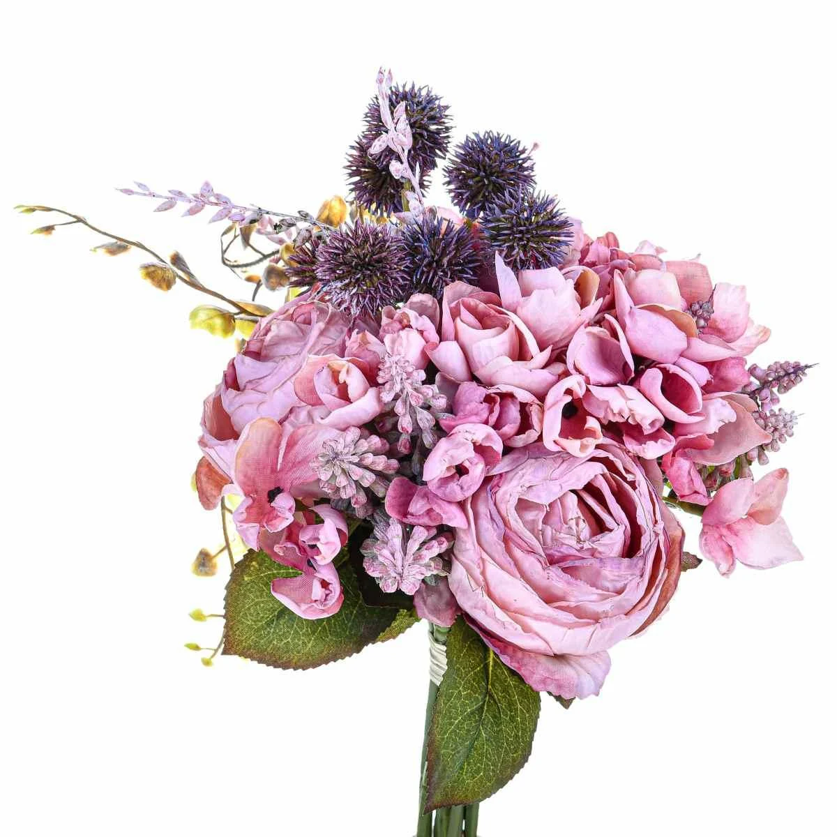 Fiore Bouquet Misto Rosa cm.33