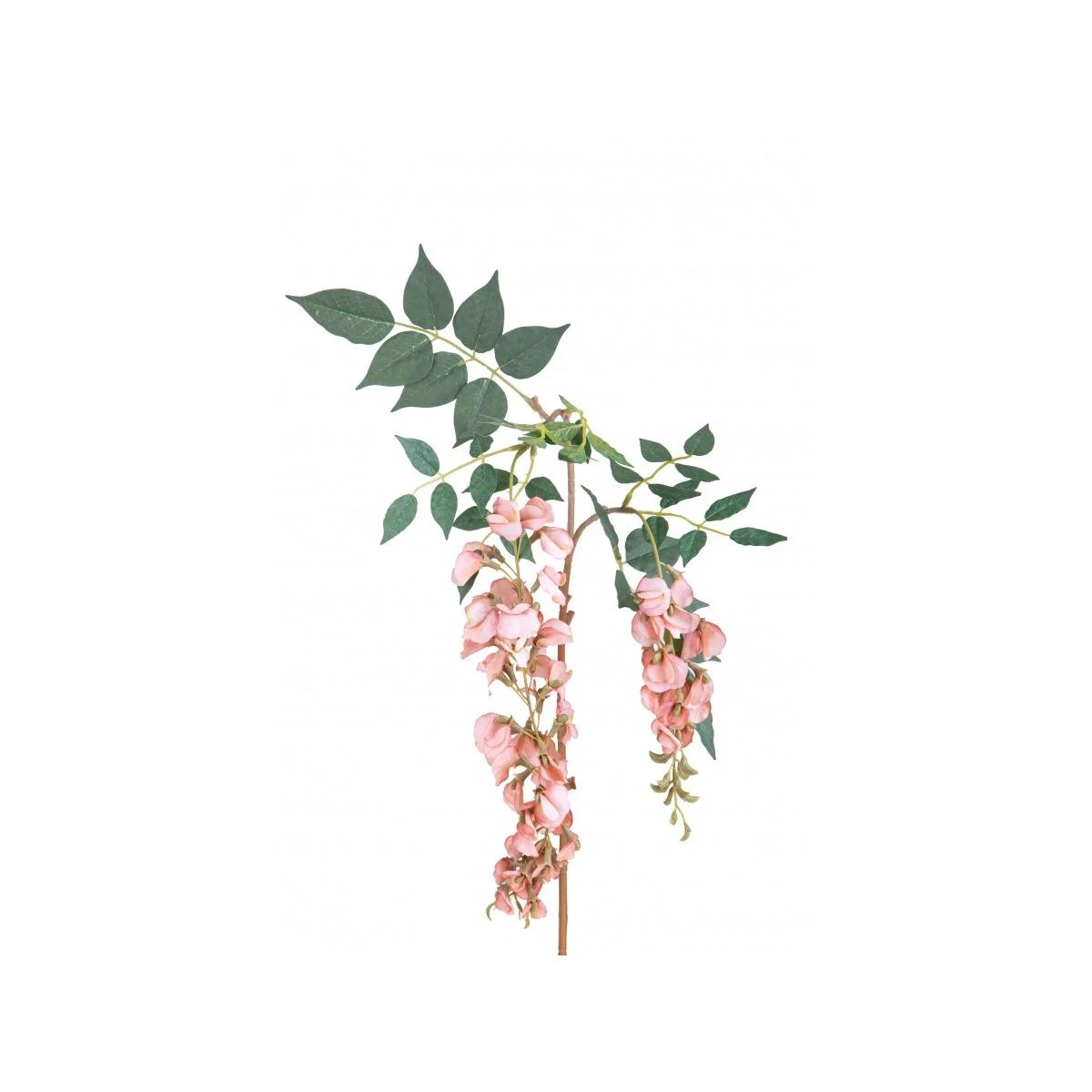 Fiore Rametto Glicine Rosa x2 cm.102