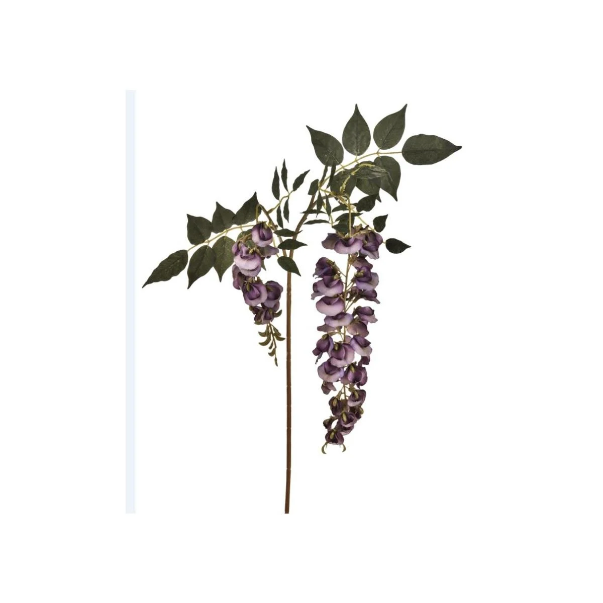 Fiore Rametto Glicine Viola x2 cm.102