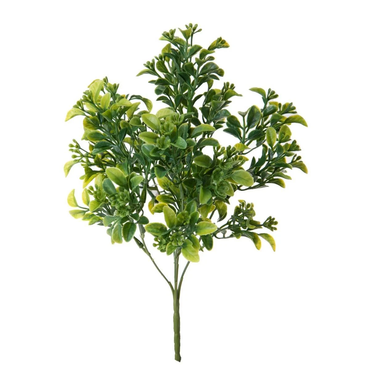 Fiore Cespuglio Bosso Verde cm.33