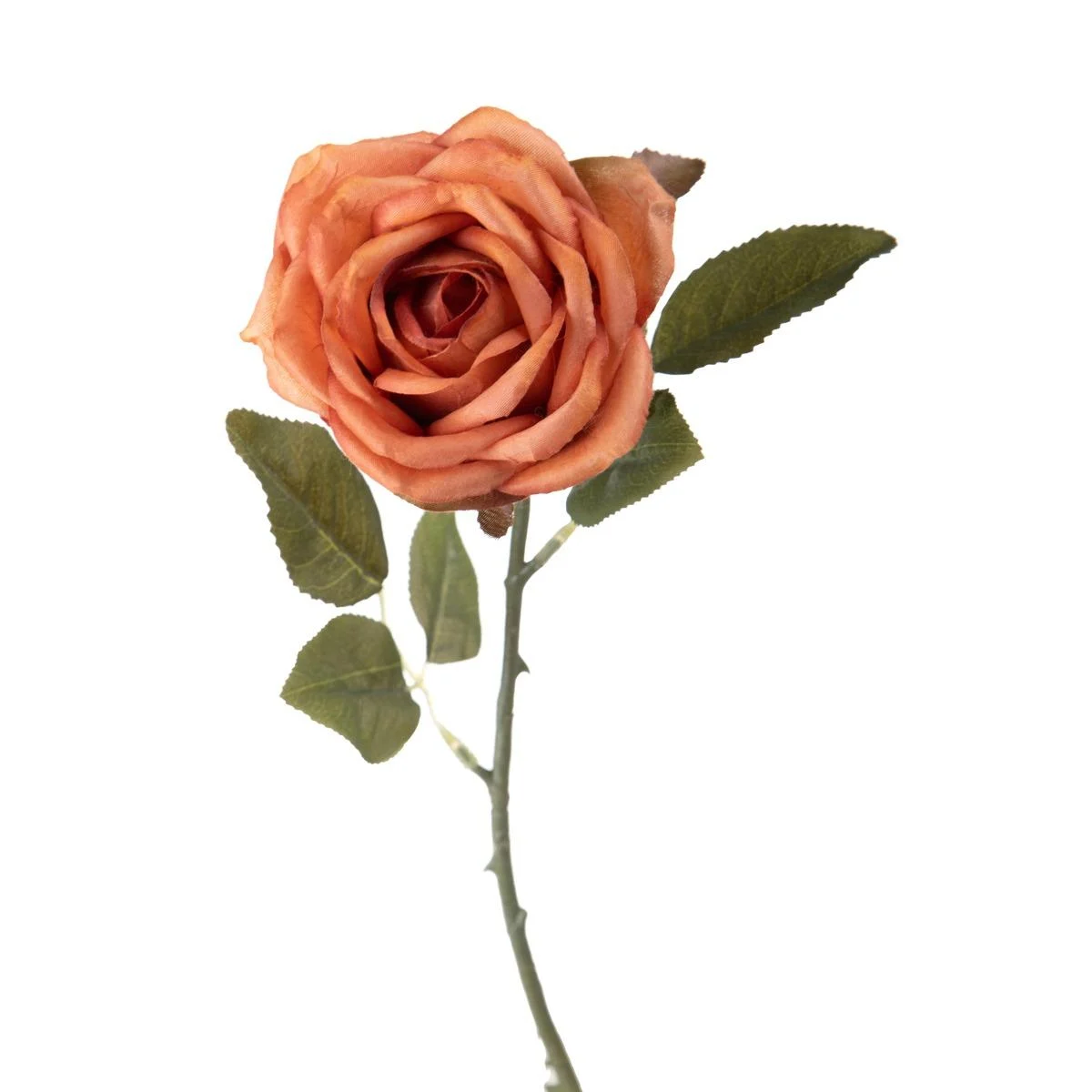 Fiore Rosa Arancione cm.51