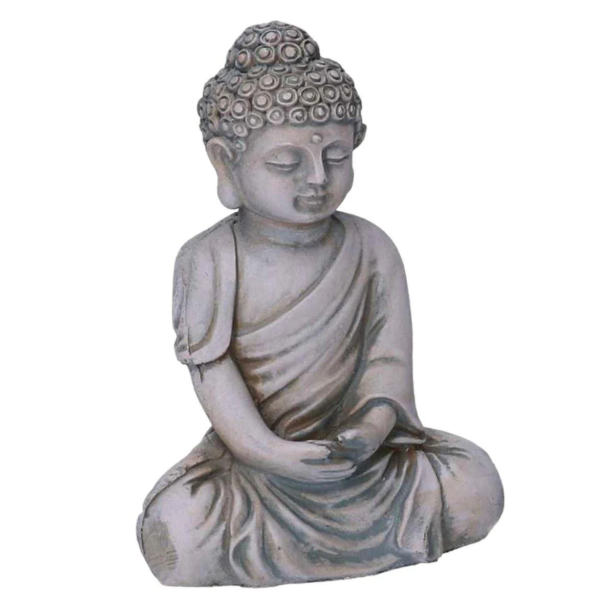 Statua Buddha Resina Oro cm.8x5.h11,5