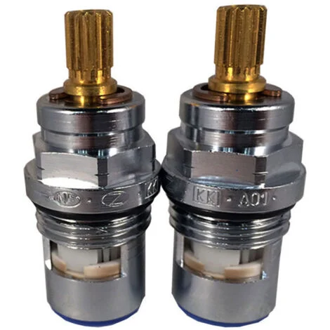 Coppia di vitoni ricambio1/2" Zucchetti R9742P.9501Vitone