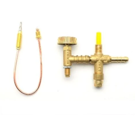 KIT VALVOLA DI SICUREZZA CON TERMOCOPPIA Per fornelloni Metano
