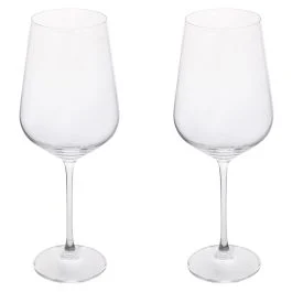 Set 2 calici vino 770 ml in vetro, Camille Sibilla