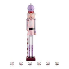 Soldato candy natalizio in legno h. 55 cm, Santa's House