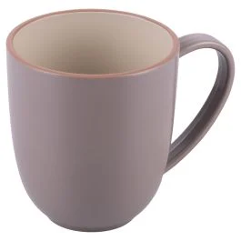 Tazza con manico in plastica, beige, Sibilla