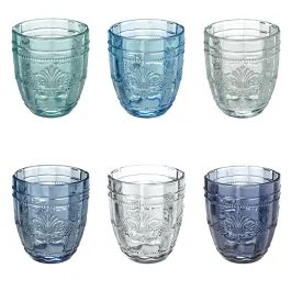 Set 6 bicchieri acqua 265 ml, Syrah Ocean