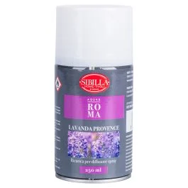 Ricarica diffusore spray per ambienti 250 ml, lavanda Provence, Sibilla