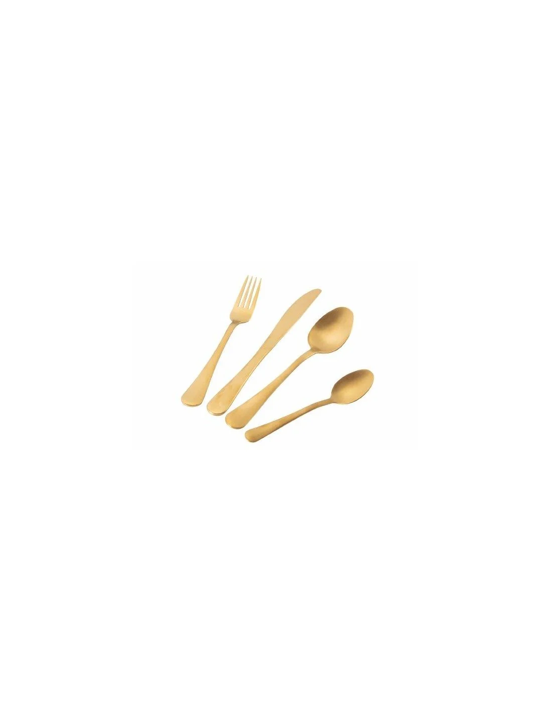 5TH AVENUE SET 24PZ POSATE ORO SATINATO