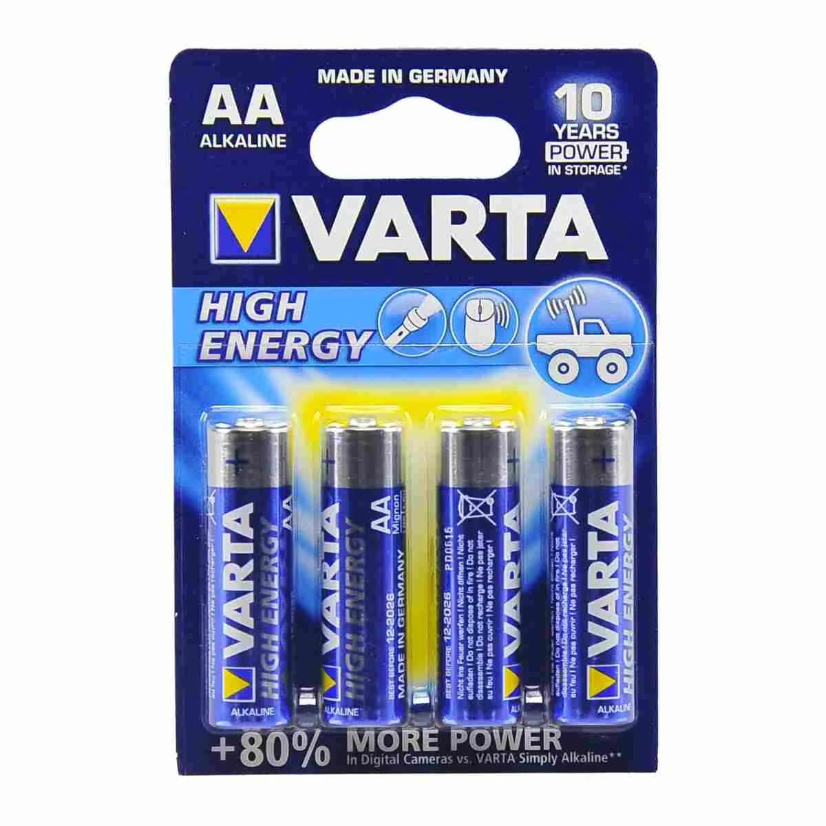 Batteria Stilo Varta Longlife P. Alcaline pz.4