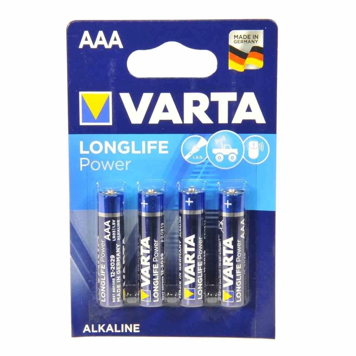Batteria Mini Stilo Varta Alcaline pz.4 L life