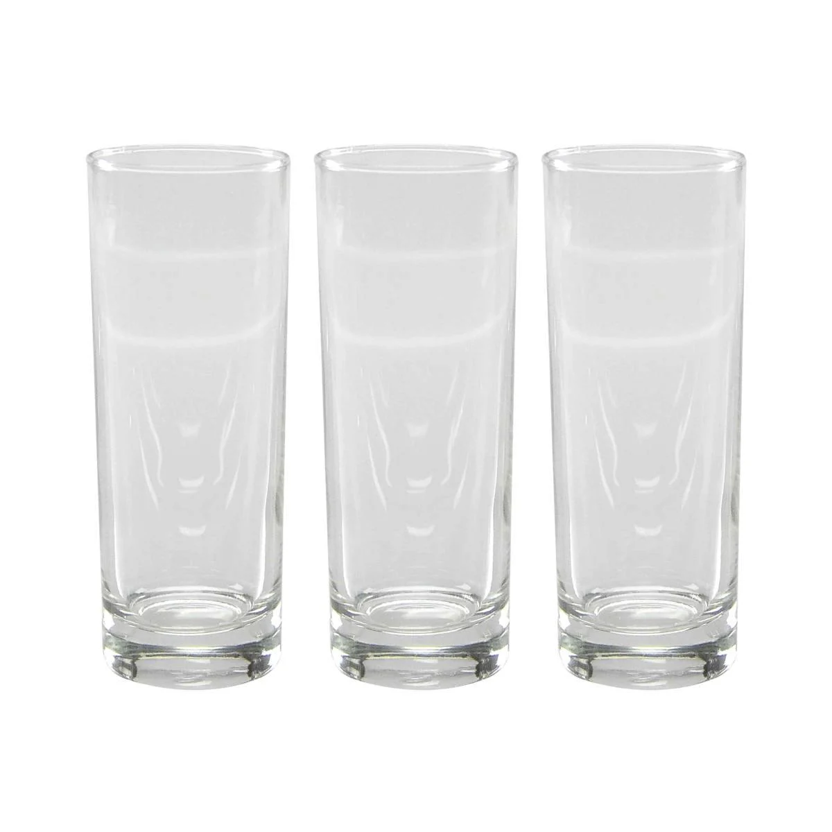 Bicchieri Vetro Set pz.3 Cort Whisky ml.215