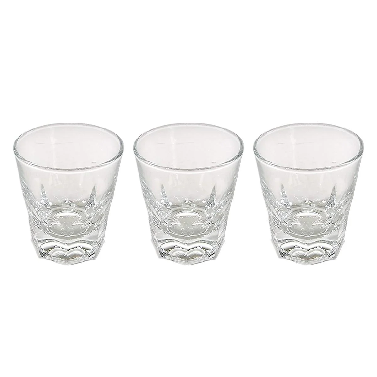 Bicchieri Vetro Set pz.3 Piemontese Liquore ml.110