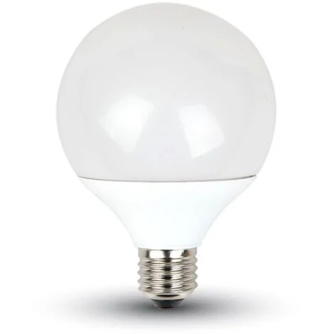 V-tac lampadina globo led 10w attacco e27 luce fredda vt-1893 4278
